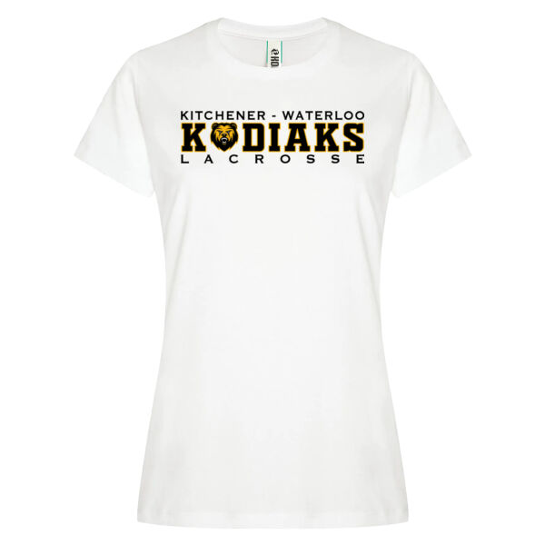 KW Kodiaks LADIES Cotton Tee Thumbnail