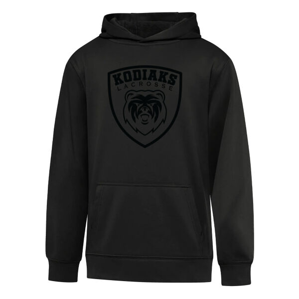 KW Kodiaks Monochrome Performance Youth Hoodie Thumbnail